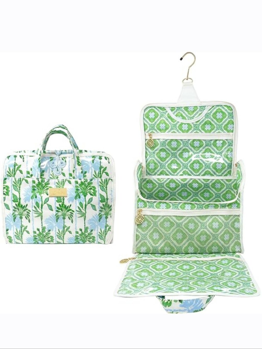 NWT Lilly Pulitzer Hanging Toiletry Bag - Picture 3 of 3